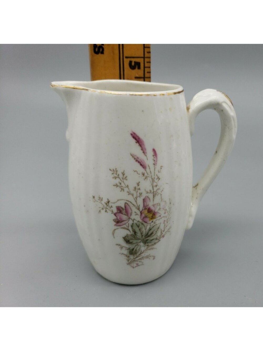 Vintage John Maddock and Sons Creamer Jesse Dean 4.5" tall